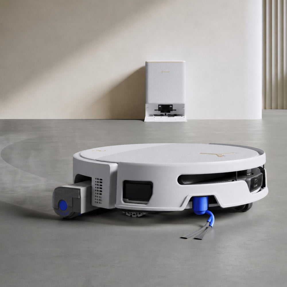DEEBOT T90S PRO 大吸力增壓熱水滾筒洗地掃拖機器人(滾筒活洗全球超過280萬台銷售)